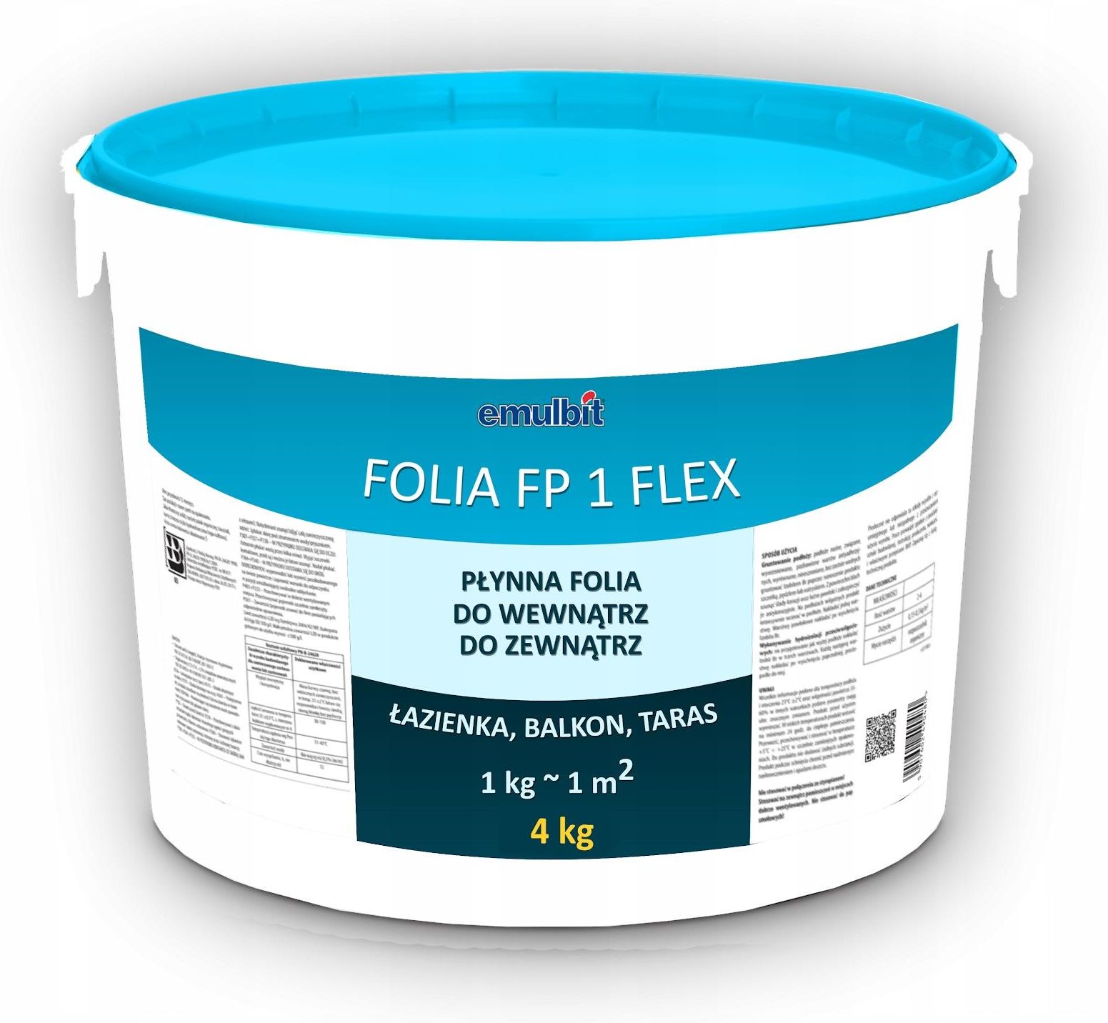 FOLIA W PŁYNIE 4KG UNIWERSALNA WYDAJNA HIT FP1FLEX Opinie i ceny