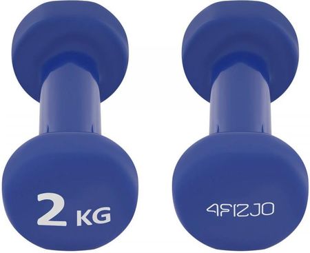 4FIZJO Hantle Neoprenowe Klasyczne 2kg x2 - zdjęcie 3