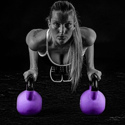 Movit Kettlebell Hantle 16 Kg - zdjęcie 4