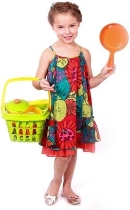 Technok Toys Zestaw Kuchenny W Koszyku Garnki Akcesoria 4456 - zdjęcie 2
