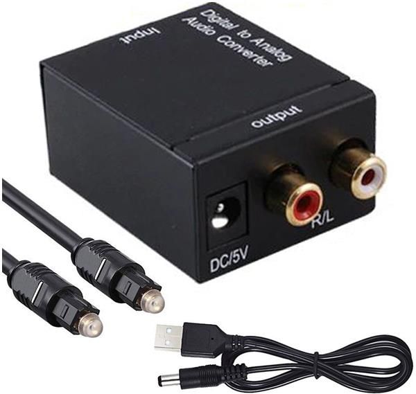 Dexxer Konwerter Optyczny Toslink Coaxial Na Cinch Rca Opinie I