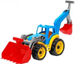 Zdjęcie Traktor koparka spycharka zabawka do piasku 3671 N - Tczew