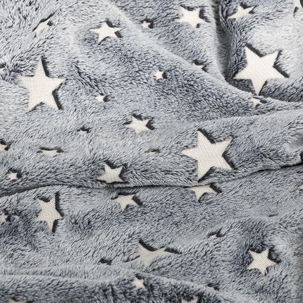 4Home Koc Soft Dreams Stars Świecący 150x200Cm - zdjęcie 3