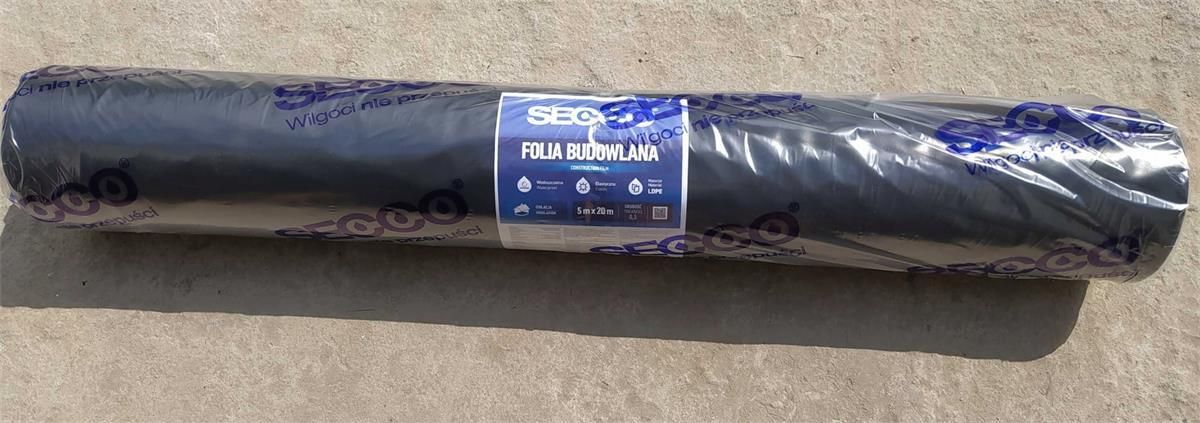 Folia Budowlana Czarna Secco X Atest Mm Fbc X X X M