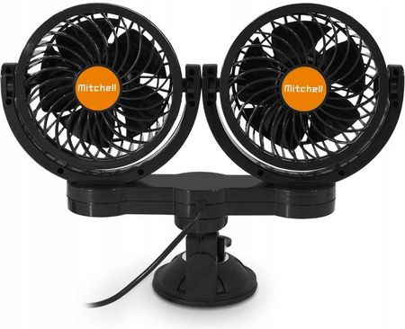 WENTYLATOR TURBO WIATRAK PODWÓJNY OBROTOWY 24V 61019 - zdjęcie 4