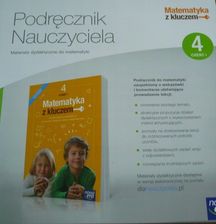 Podręcznik szkolny Matematyka Z Kluczem 4 książka nauczyciela 2017