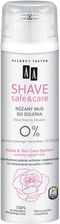 AA Shave Safe&Care mus do golenia Rose 250 ml