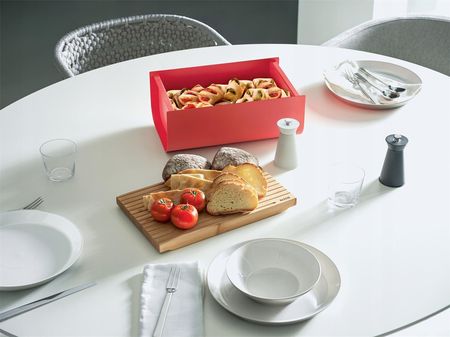 Alessi Pojemnik na pieczywo Mattina czerwony (BG03R) - zdjęcie 2