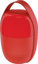Zdjęcie A Di Alessi Lunchbox Food Porter Czerwony Dwukomorowy (SA03R) - Bochnia