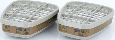 3M Filtr Węglowy Pochłaniacz 6051 Kpl 2Szt - zdjęcie 3