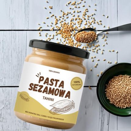 Pasta sezamowa Tahini 500g - zdjęcie 5