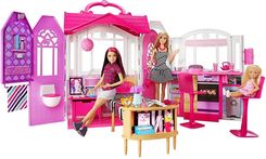 Zdjęcie Barbie Fantastyczny domek dla lalek + Lalka Barbie, CFB65 - Bełchatów