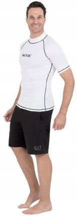 Seac Koszulka Uv Męska Rash Guard T-Sun Biała - zdjęcie 2