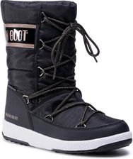 Moon Boot Śniegowce Jr G Quilted Wp 34051400005 D Black Copper Ceny