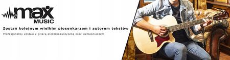 Gitara Elektroakustyczna Wzmacniacz Tuner+ Dodatki - zdjęcie 2