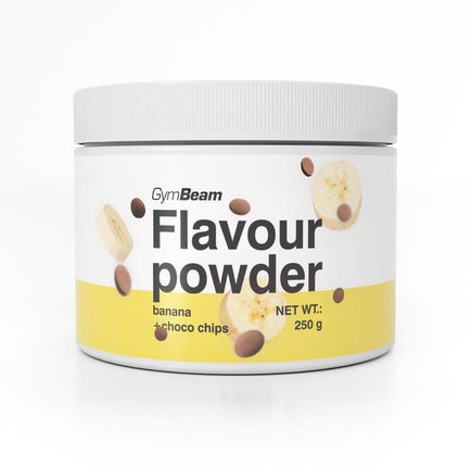 Gymbeam Flavour powder 250g banan z chipsami czekoladowymi - zdjęcie 3
