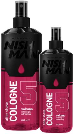 Nishman Woda Kolońska Po Goleniu 05 Volcano 400 ml - zdjęcie 2