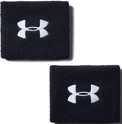 Under Armour Frotki Na Rękę Performance Wristbands Czarne 1276991 001 - zdjęcie 2