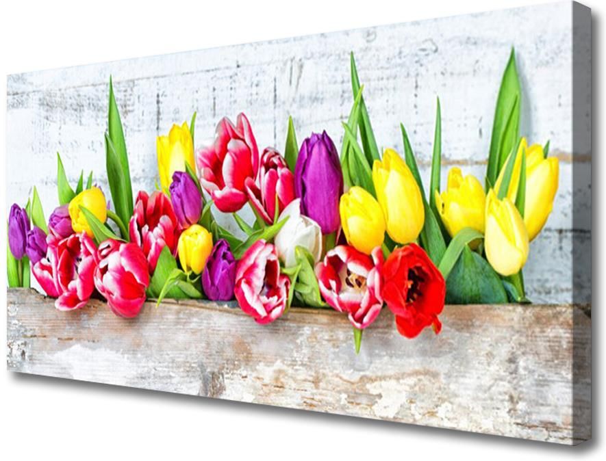 Tulup Obraz Canvas Tulipany Kwiaty Natura 120x60cm OCHNN75849887