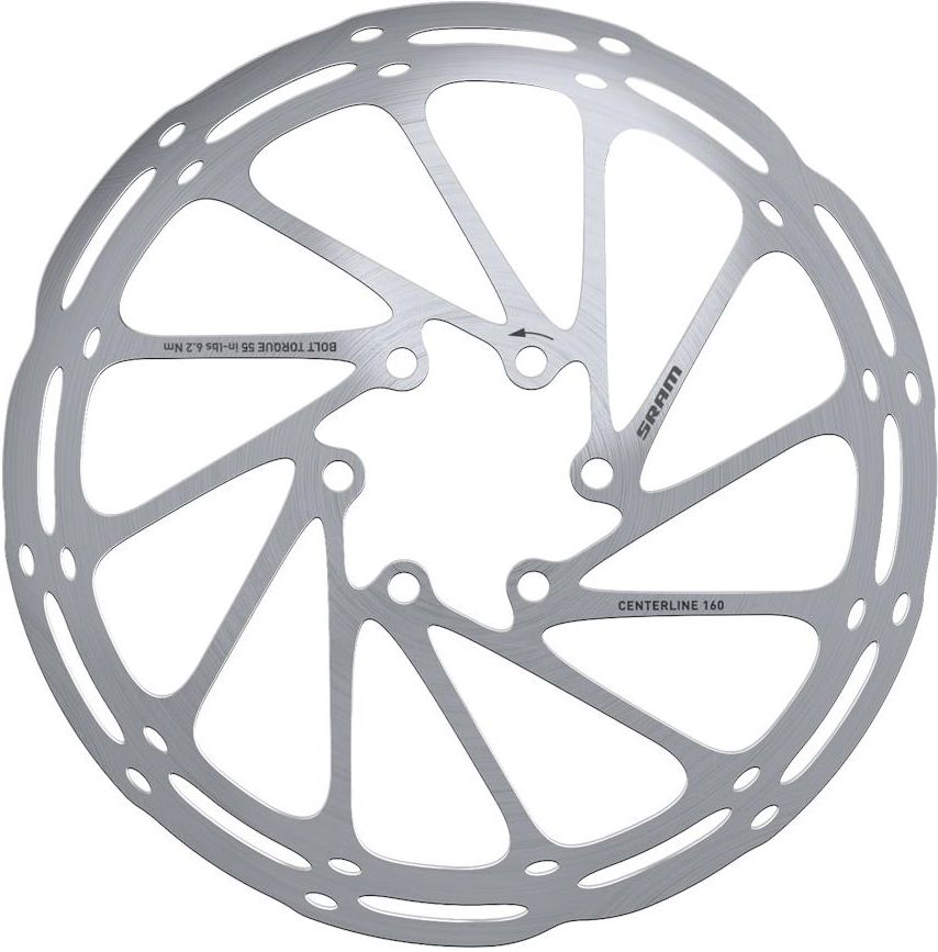 Zdjęcie Sram Tarcza Centerline Srebrny Na Śruby 180 Mm Standard - Oborniki