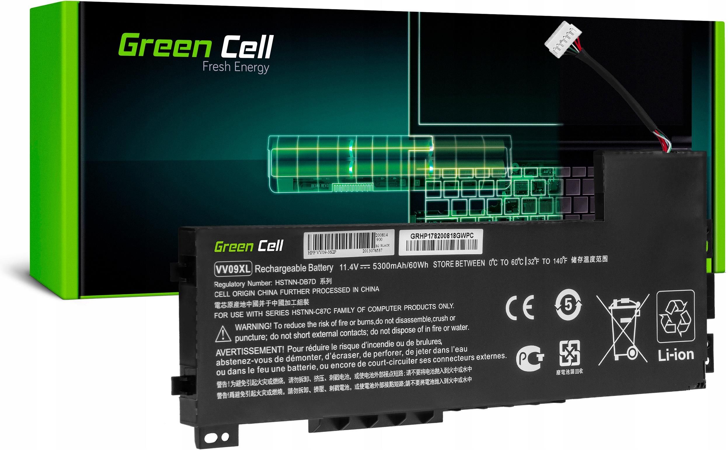 Bateria Do Laptopa Green Cell Bateria C Do Laptopa