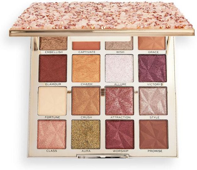 Revolution Pro Ultimate Crystal Eyeshadow Palette Paleta Cieni Adorned