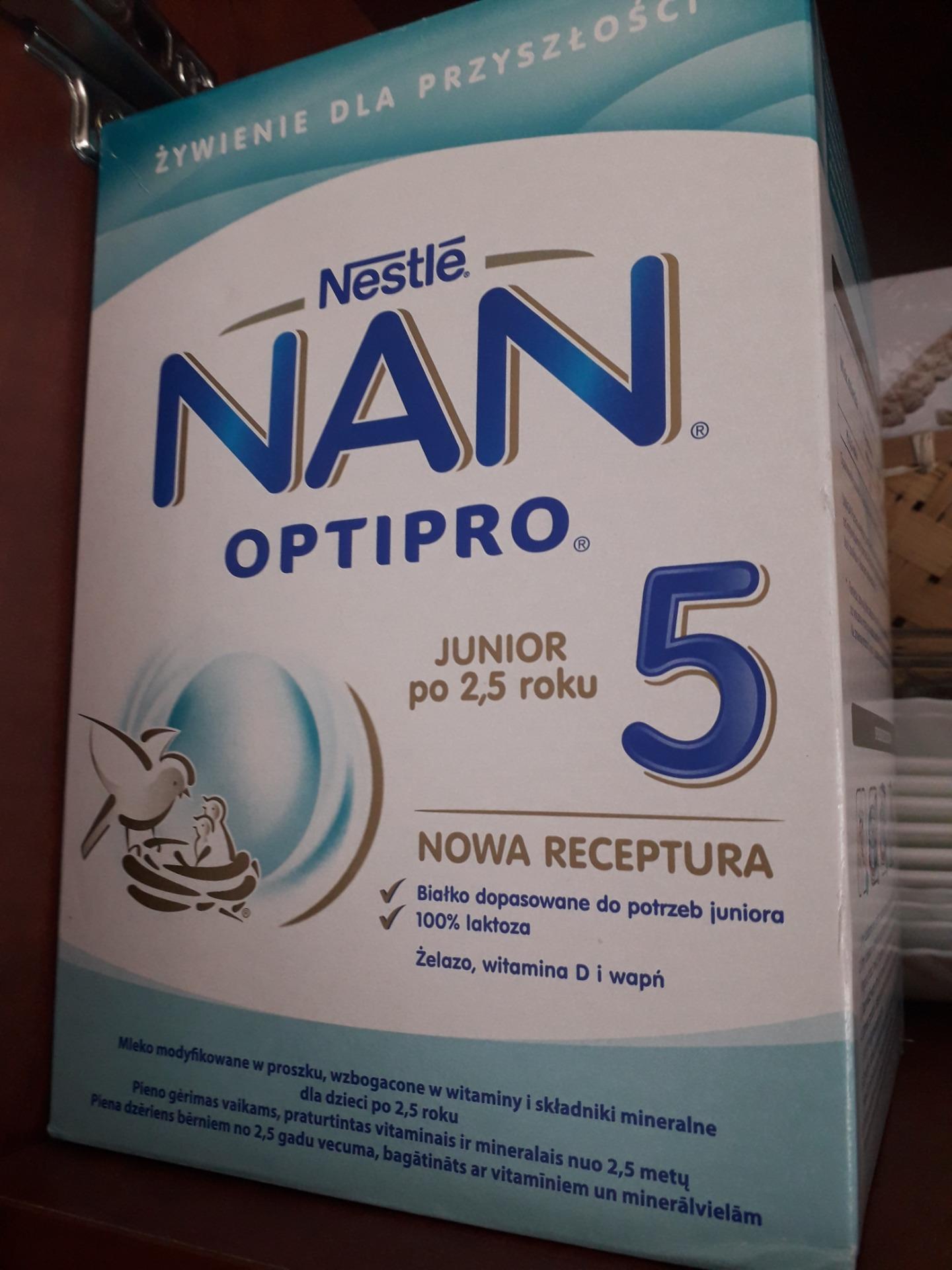 Nestle Nan Optipro Mleko Modyfikowane Junior Dla Dzieci Po Roku