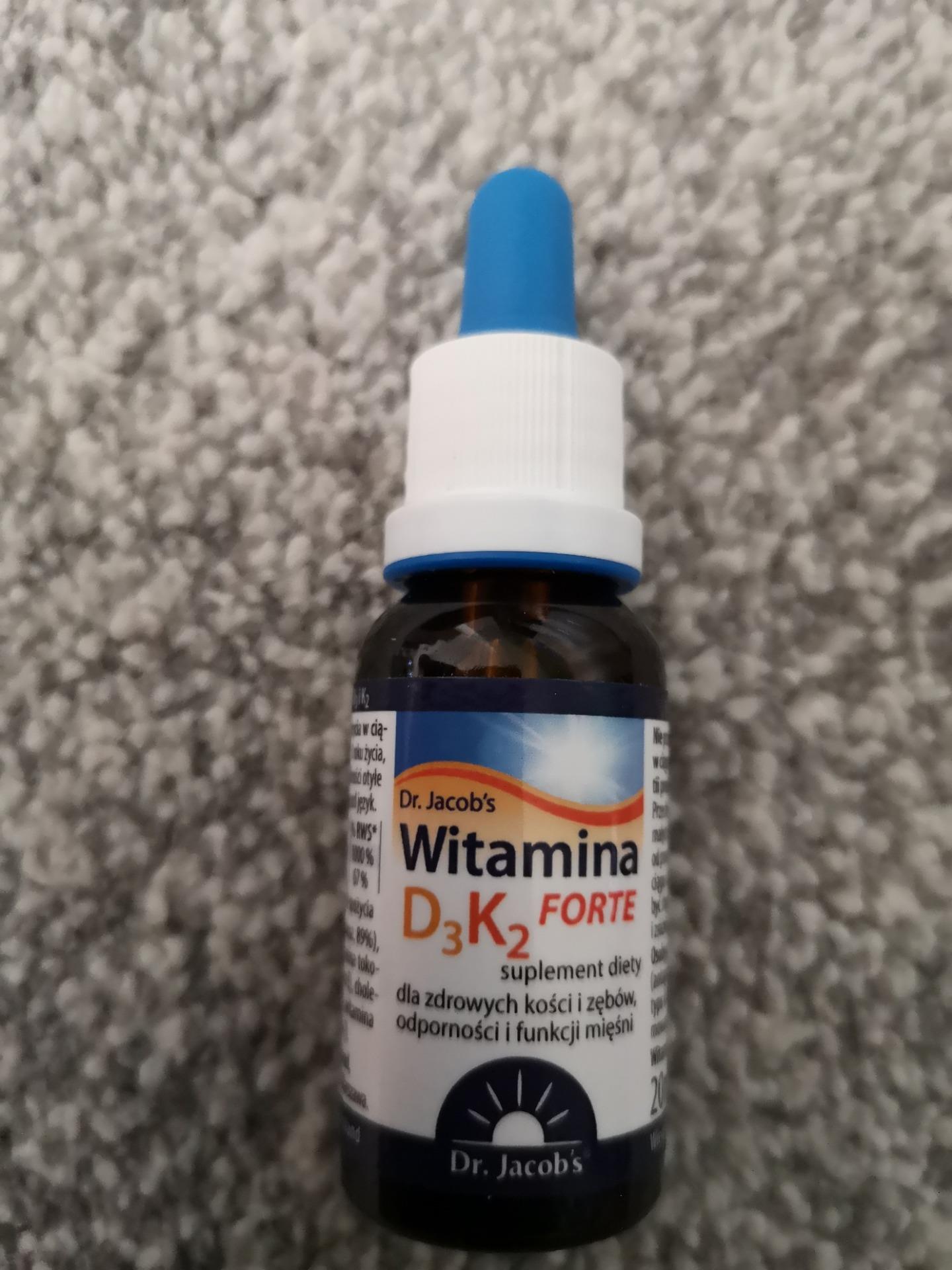 Dr Jacobs Witamina D3K2 Forte 20 Ml Opinie I Ceny Na Ceneo Pl