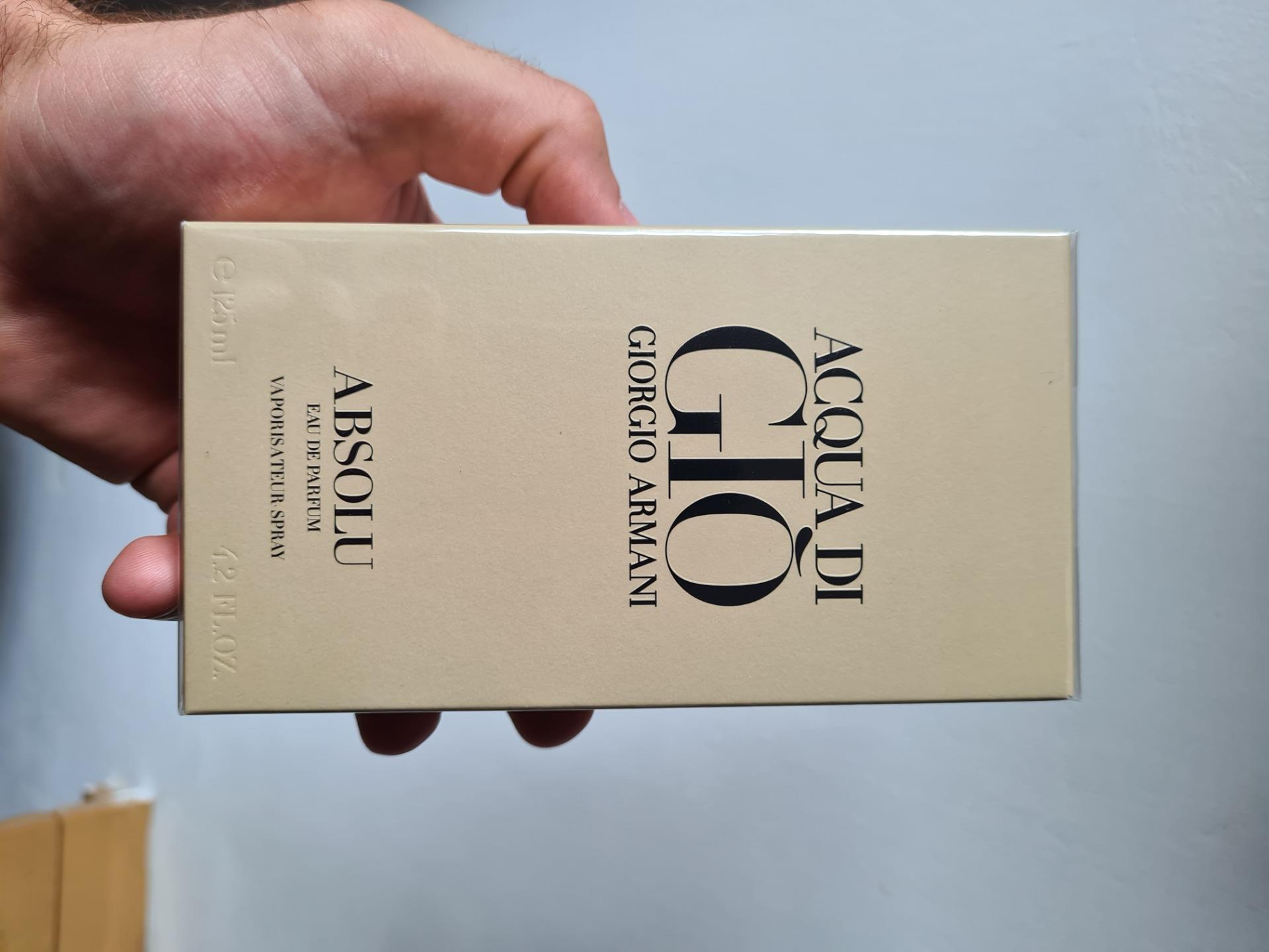 Giorgio Armani Acqua Di Gio Absolu Woda Perfumowana 125 Ml Opinie I