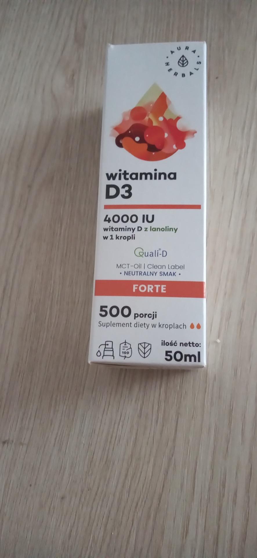 Aura Herbals Witamina D Iu Mct Krople Ml Opinie I Ceny Na