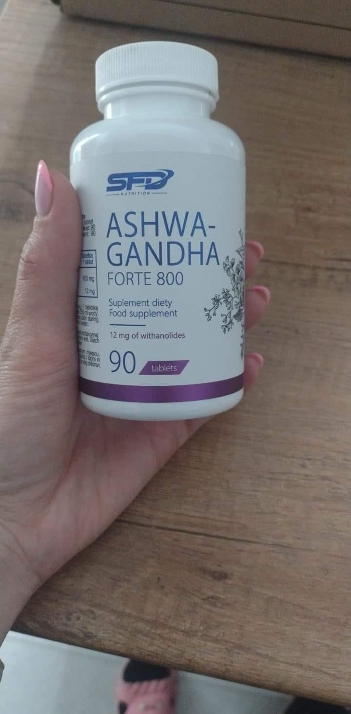 Preparat Medycyny Naturalnej SFD Ashwagandha Forte 800Mg 90tab Opinie