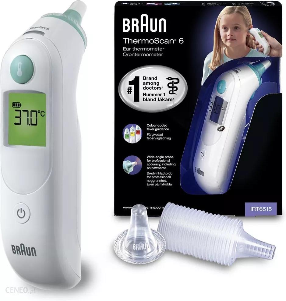 Termometr Braun 7 IRT 6520 ThermoScan Ceneo Pl