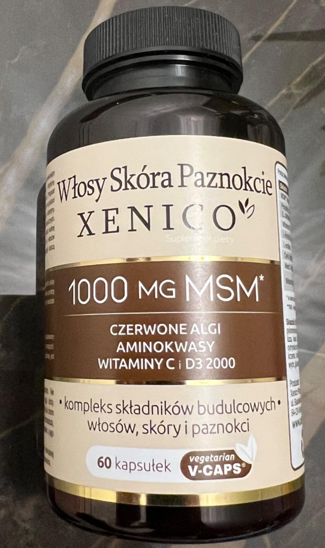 Włosy Skóra Paznokcie Xenico 60 kaps Opinie i ceny na Ceneo pl