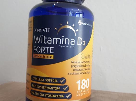 XeniVIT Witamina D3 4000 Forte 180 Kaps Opinie I Ceny Na Ceneo Pl