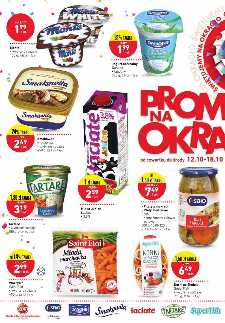 Gazetka SCA PR Polska Sp. z o.o. nr 8 od 2017-10-12 do 2017-10-18