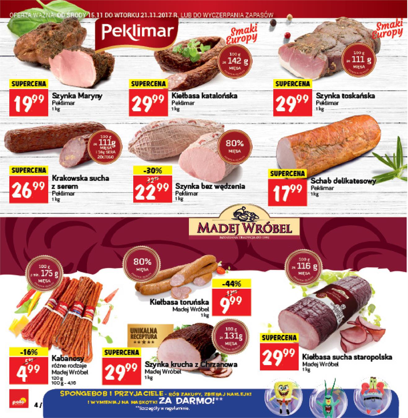 Gazetka Polomarket Sp. z o.o. nr 4 od 2017-11-15 do 2017-11-21