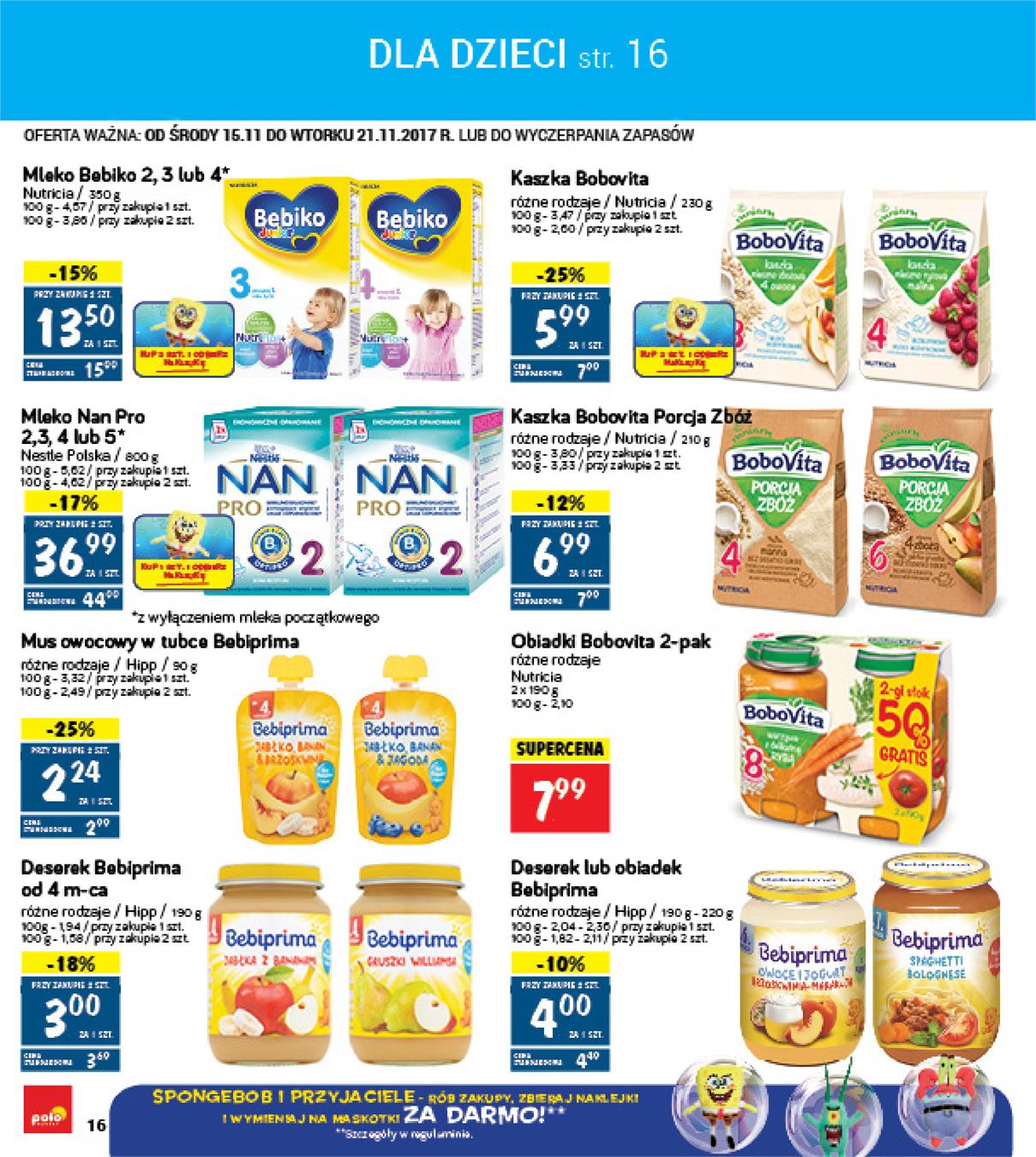 Gazetka Polomarket Sp. z o.o. nr 16 od 2017-11-15 do 2017-11-21