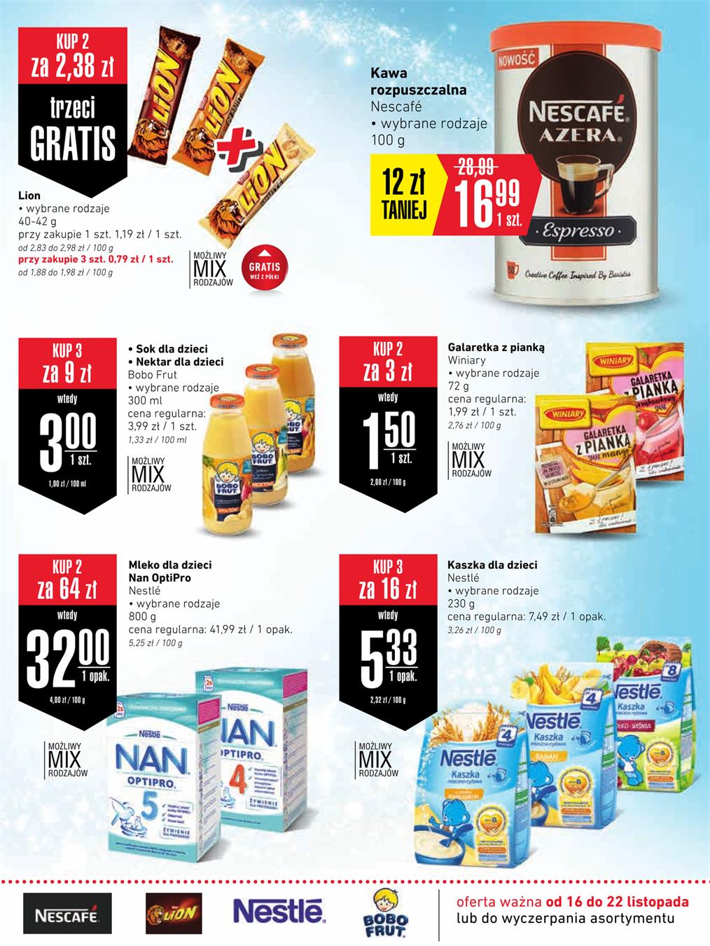 Gazetka SCA PR Polska Sp. z o.o. nr 14 od 2017-11-16 do 2017-11-22