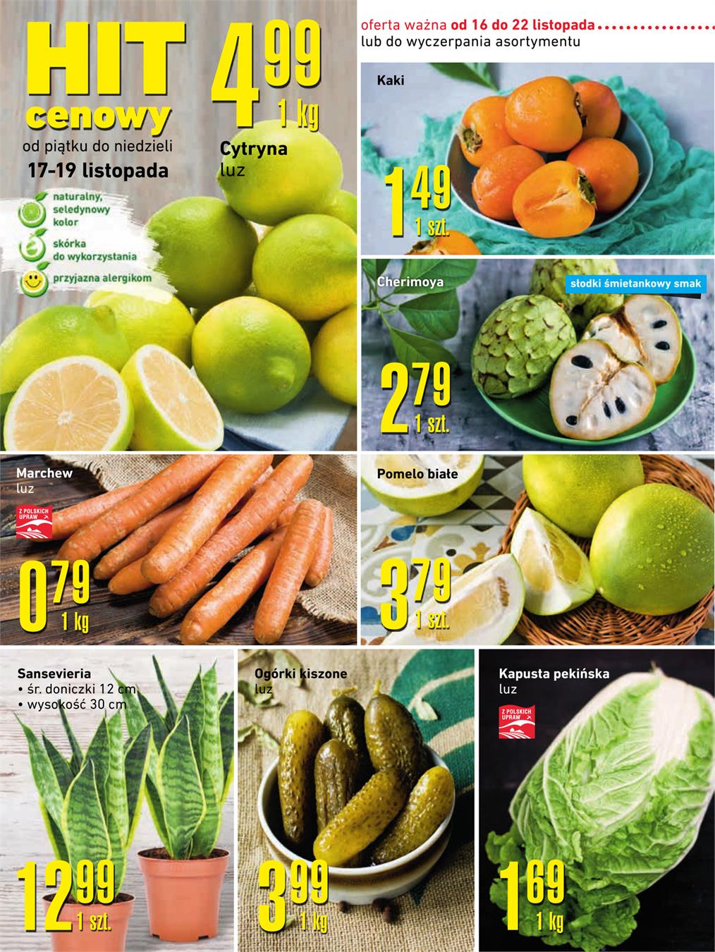 Gazetka SCA PR Polska Sp. z o.o. nr 19 od 2017-11-16 do 2017-11-22
