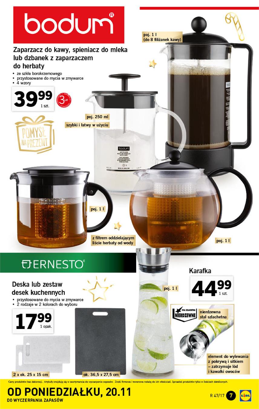 Gazetka Lidl Polska Sp. z o.o. nr 7 od 2017-11-20 do 2017-11-26