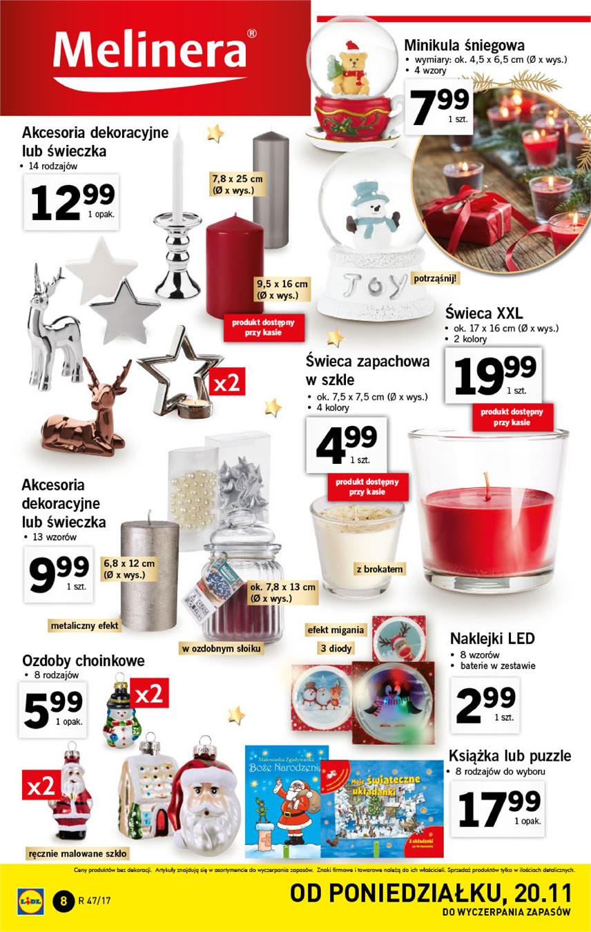 Gazetka Lidl Polska Sp. z o.o. nr 8 od 2017-11-20 do 2017-11-26