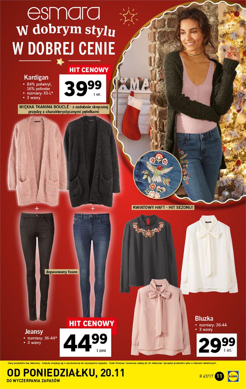 Gazetka Lidl Polska Sp. z o.o. nr 11 od 2017-11-20 do 2017-11-26