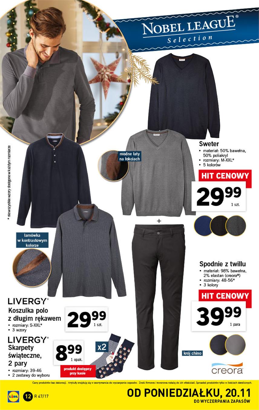 Gazetka Lidl Polska Sp. z o.o. nr 12 od 2017-11-20 do 2017-11-26