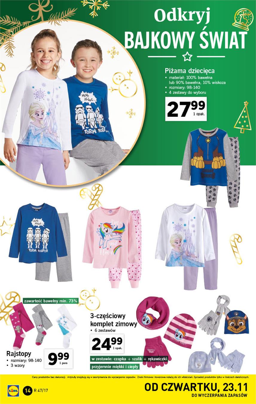 Gazetka Lidl Polska Sp. z o.o. nr 14 od 2017-11-20 do 2017-11-26