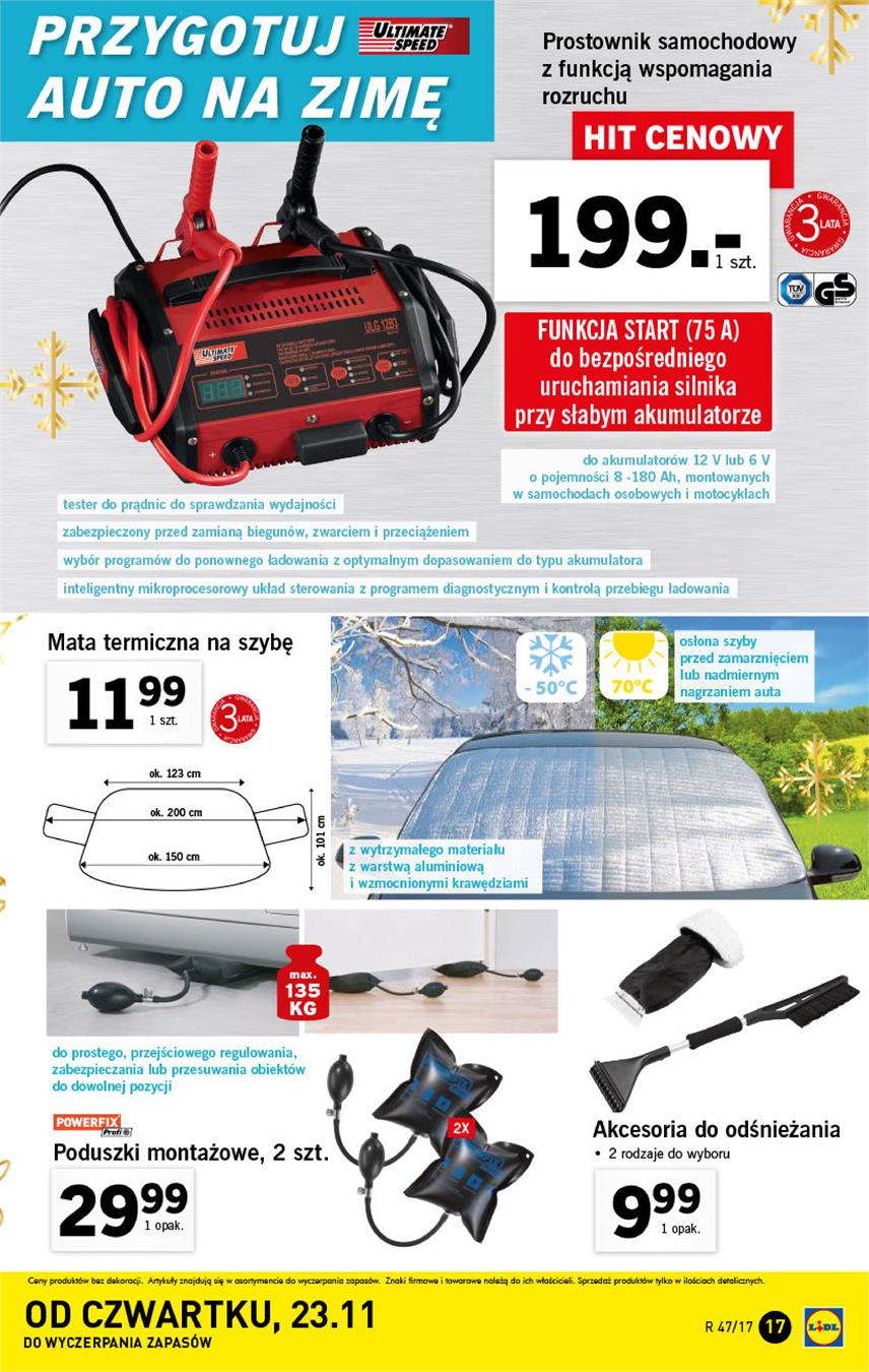 Gazetka Lidl Polska Sp. z o.o. nr 17 od 2017-11-20 do 2017-11-26