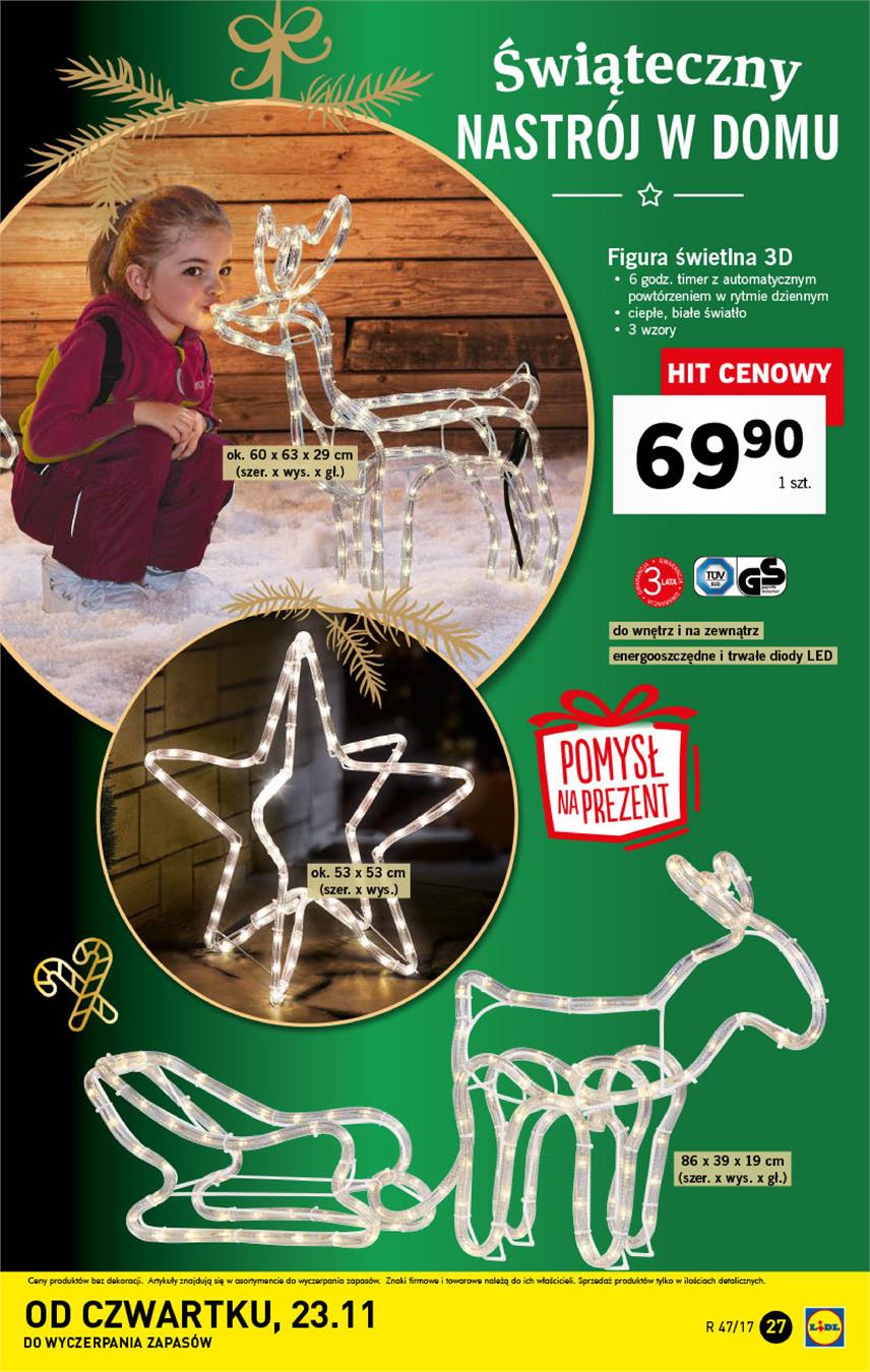 Gazetka Lidl Polska Sp. z o.o. nr 27 od 2017-11-20 do 2017-11-26