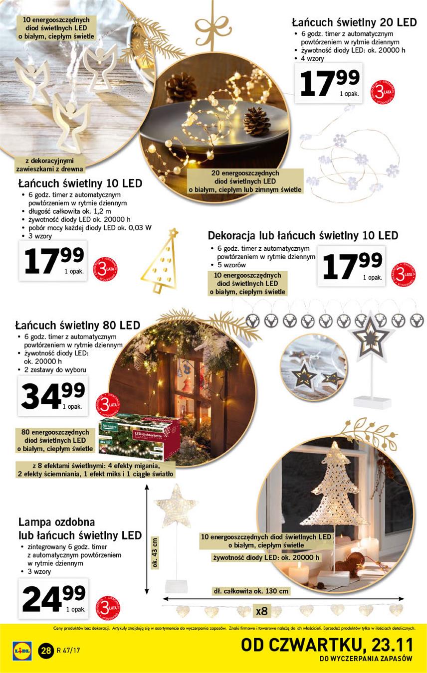 Gazetka Lidl Polska Sp. z o.o. nr 28 od 2017-11-20 do 2017-11-26