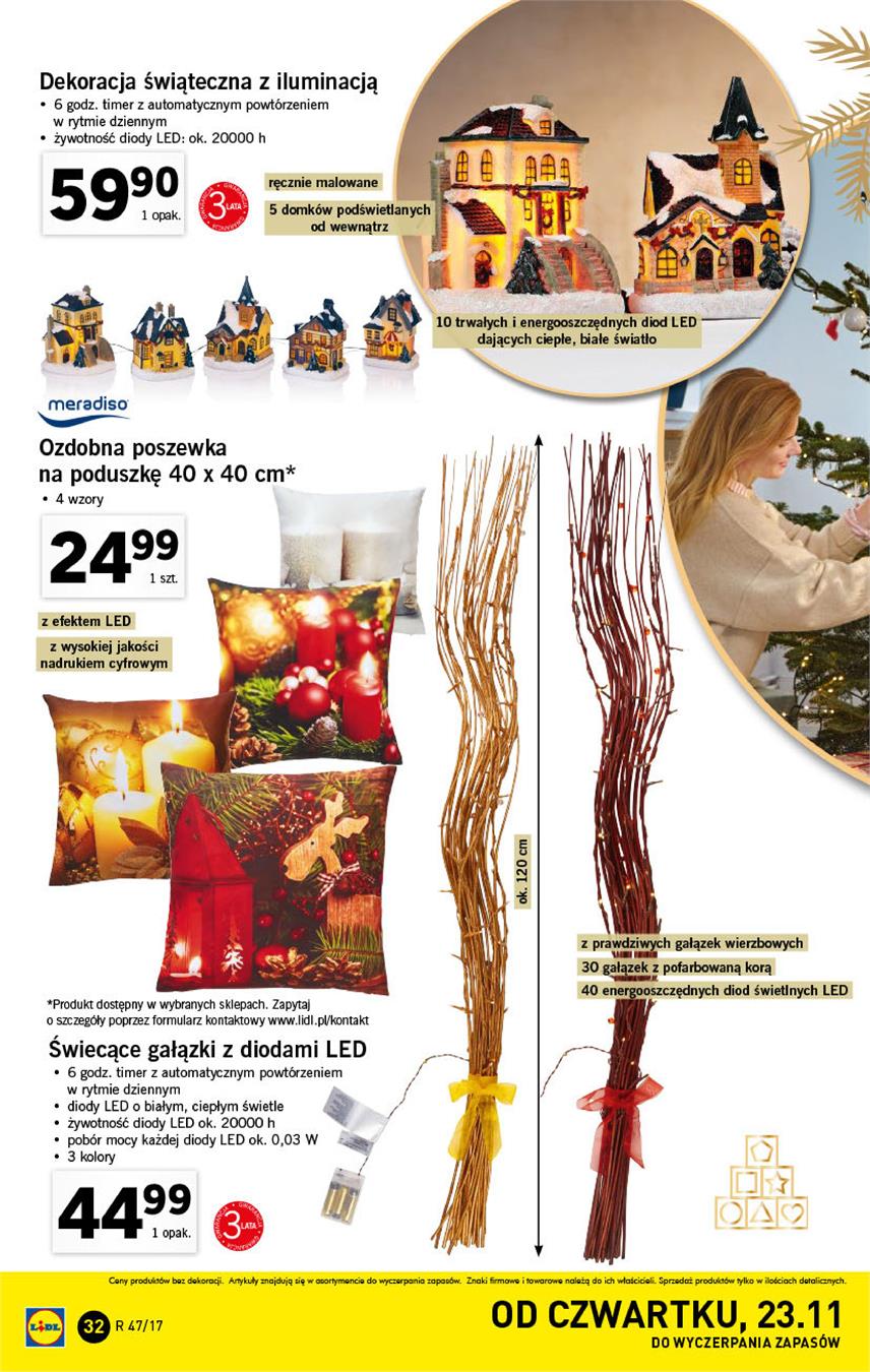 Gazetka Lidl Polska Sp. z o.o. nr 32 od 2017-11-20 do 2017-11-26