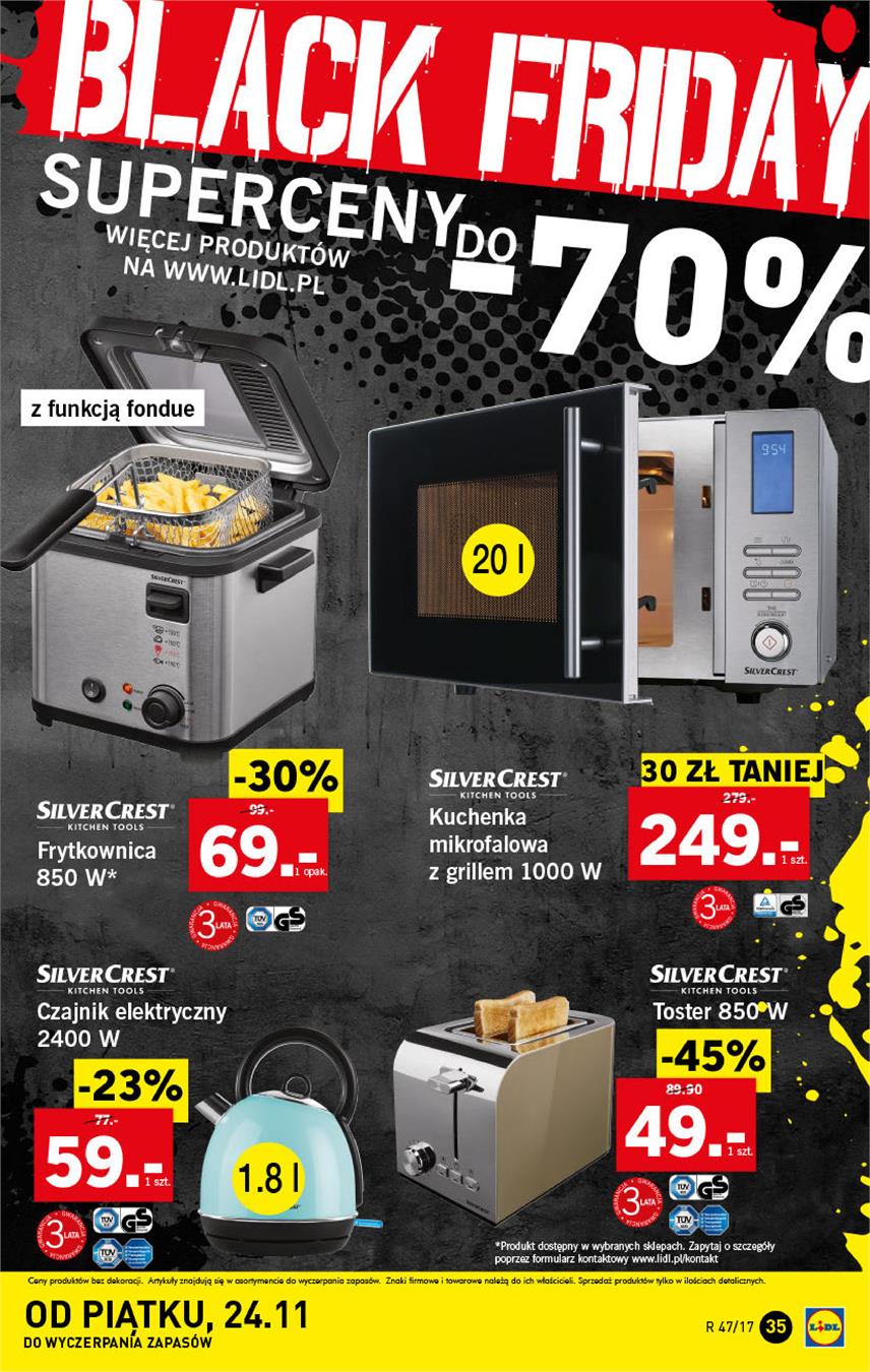 Gazetka Lidl Polska Sp. z o.o. nr 35 od 2017-11-20 do 2017-11-26