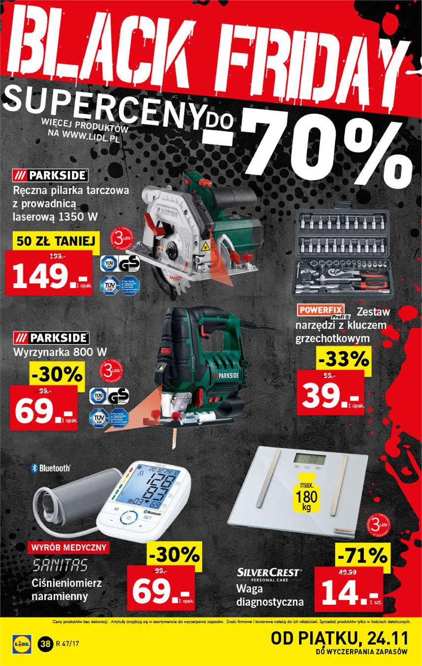 Gazetka Lidl Polska Sp. z o.o. nr 38 od 2017-11-20 do 2017-11-26